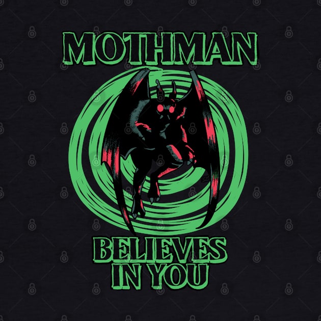 Mothman Believes in You by TheEND42